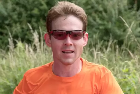 So sah Dominic Marquedant vor ein paar Jahren aus. Der 35-Jährige gewann am Sonntag den Jubiläumslauf der VG Offenbach. 