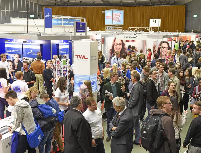 Messestandort: die Azubimesse »Sprungbrett« fand lange in der Halle statt.