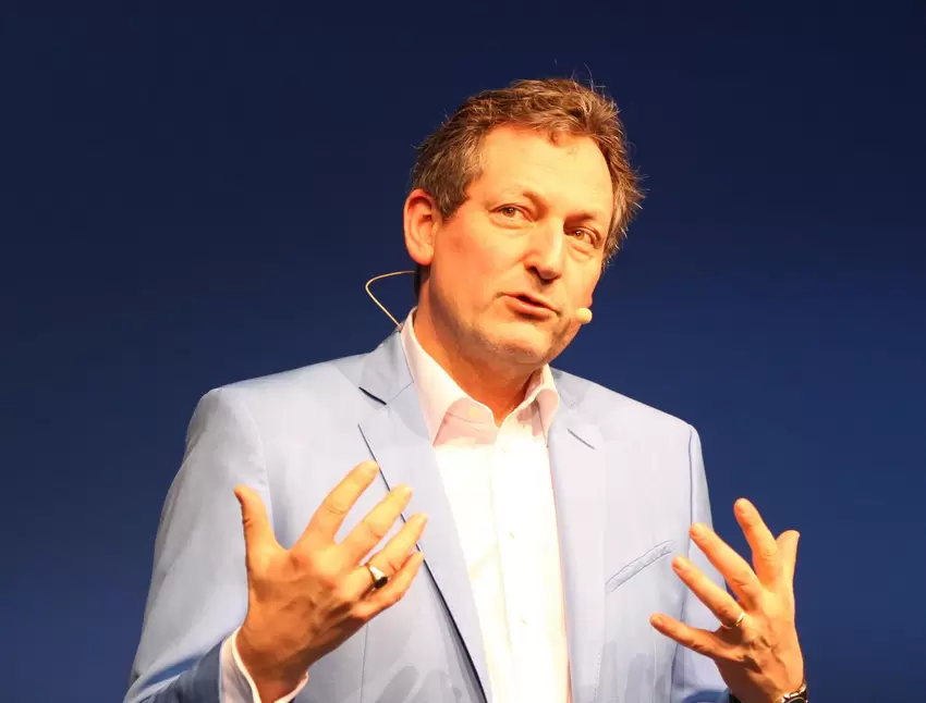 2020 zu Gast in der Eberthalle: Eckart von Hirschhausen.