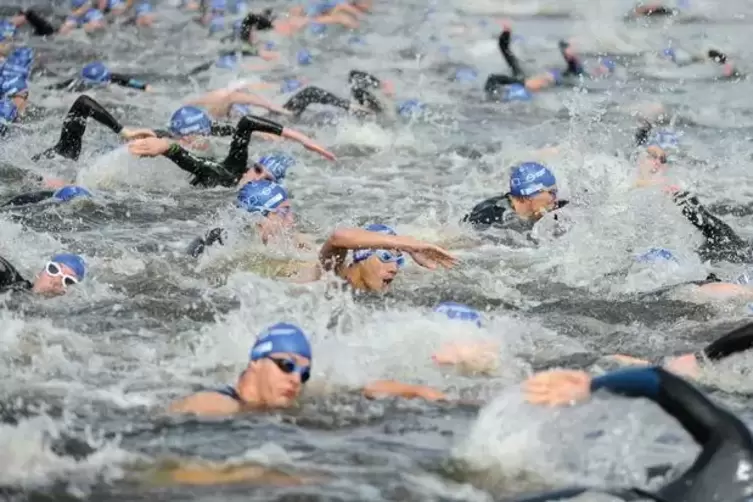 Bei einem Triathlon ist eine gute Vorbereitung wichtig. 