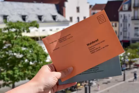 So sieht der Wahlbrief aus. 