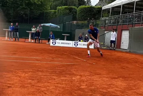 Oscar Otte gewann am Sonntag gegen den BASF TC Ludwigshafen sein Einzel und Doppel in der Tennis-Bundesliga.