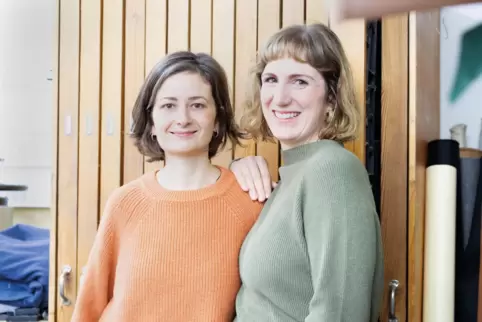 Die Gründerinnen: Lisa Frisch (rechts) und Katharina Pfaff.