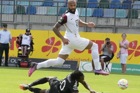 Überspringt Terrence Boyd mit dem FCK auch die Hürde Hannover? Die Generalprobe gegen Eupen gewannen die Roten Teufel.