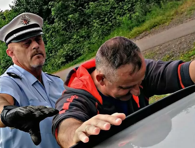 Rollenwechsel: Holly als Polizist im »Tatort«.