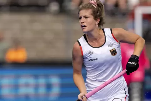 Co-Kapitänin der „Danas“: Sonja Zimmermann.