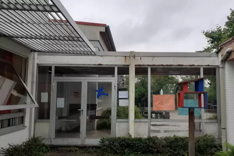 So hat der Eingangsbereich noch vor gut einem Jahr ausgesehen. 
