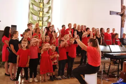Singfreude von jung bis alt: Young Voices Kids, Young Vocale und Chor Vocale heißen die Chöre des AGV Altenkirchen. 