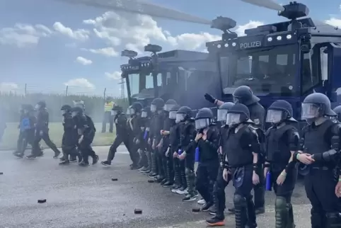 Drei Tage können Schüler in die Arbeit der Bundespolizei hineinschnuppern. 
