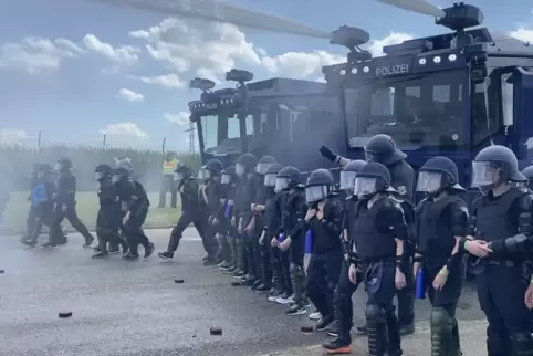 Drei Tage können Schüler in die Arbeit der Bundespolizei hineinschnuppern. 