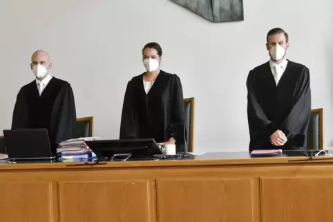 Müssen sich darauf einstellen, dass ihr Urteil zur Nachkontrolle beim Bundesgerichtshof landet: die Richter im Frankenthaler Pro