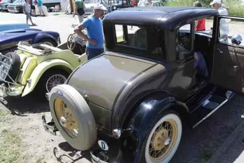 Am Samstag sind wieder Oldtimer in Kandel zu sehen; unser Bild entstand beim Oldtimertreffen Anfang Juli.
