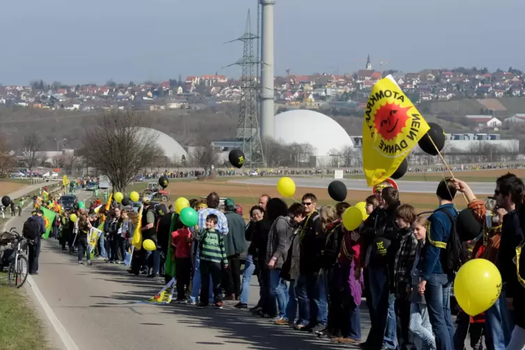 Im Kampf gegen die Atomkraft sehen die Grünen ihre Geburtsstunde. 