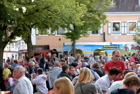 Das Germersheimer Straßenfest ist immer ein Magnet für Feiernde aus der ganzen Region. 