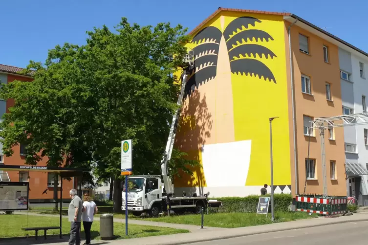 14 Murals gibt es bereits in Ludwigshafen. 