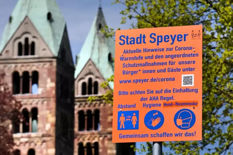 Coronavirus: In Speyer wurden am Freitag fast 100 neue Fälle gemeldet. 