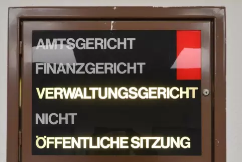 Unter dem Aktenzeichen 2 K 504/22.NW ist das Verfahren beim Verwaltungsgericht anhängig. 
