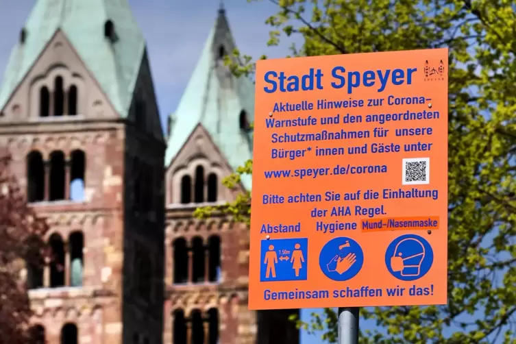 In Speyer sind wieder Menschen an einer Corona-Infektion gestorben. 