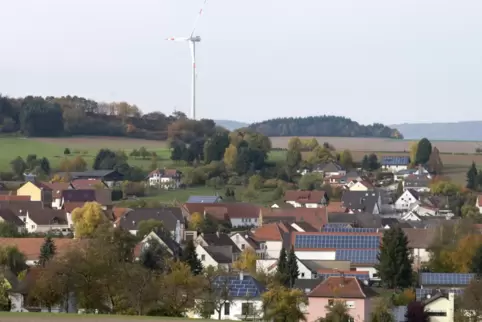 Ortsansicht von Wahnwegen. 