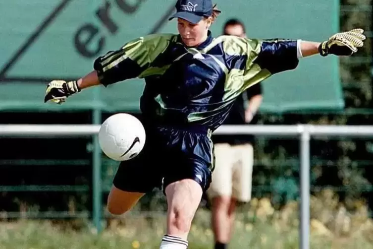 Kathrin Lehmann kam 1999 zum Erstligisten TuS Niederkirchen. 