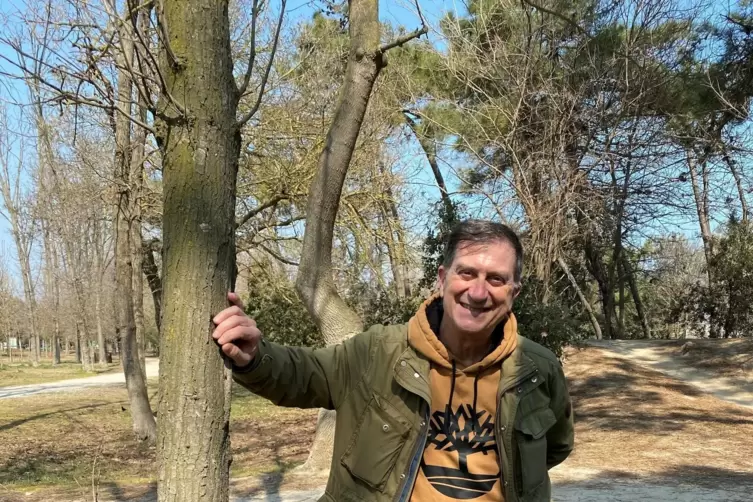 Giancarlo Nutarelli, 63, an der Adria. 
