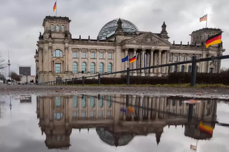 Auch im Bundestagsgebäude wird Energie gespart. 
