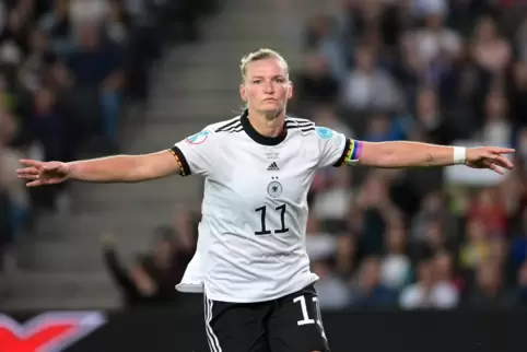 Sie schoss Deutschland ins Finale: Alexandra Popp. 