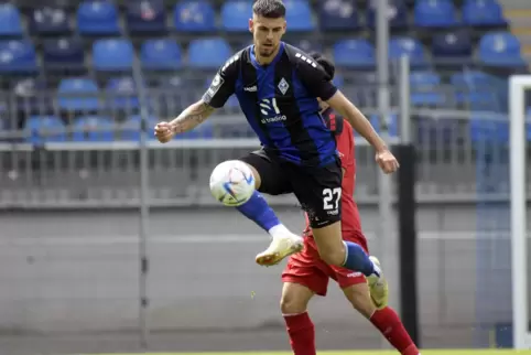 Matchwinner: Gerrit Gohlke gehörte beim Waldhöfer 3:1 gegen Viktoria Köln zu den besten Mannheimern. 