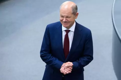 Präsentierte früher als Finanzminister noch die „schwarze Null“: Olaf Scholz.