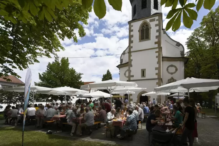  Gut besucht: das St.-Cyriakus-Fest in Eppstein, hier ein Bild aus dem Jahr 2019. 