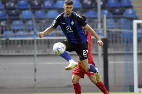 Matchwinner: Gerrit Gohlke gehörte beim Waldhöfer 3:1 gegen Viktoria Köln zu den besten Mannheimern. 