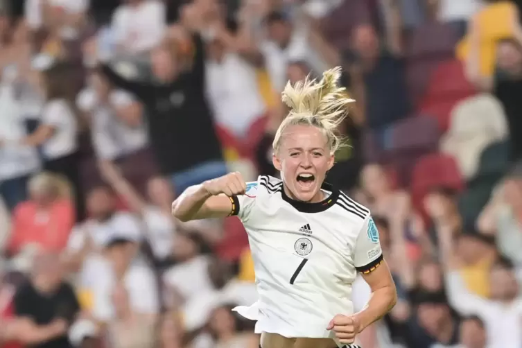 Hatte bei der EM schon Grund zu jubeln: Lea Sch&uuml;ller.