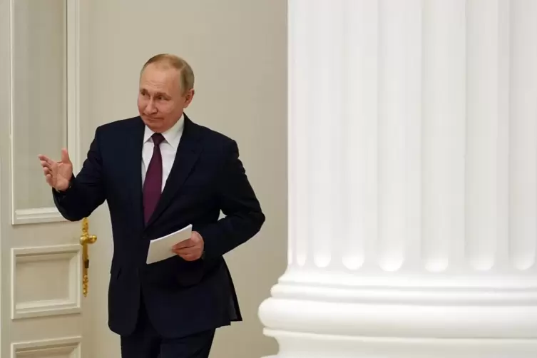 Ein Neustadter und seine Mitverschwörer wollten ihn offenbar für ihre „Querdenker“-Revolution gewinnen: Russlands Präsident Wlad
