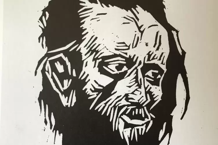 &bdquo;M&auml;nnlicher Kopf&ldquo; von Charles Maria Kiesel, APK-Mitglied von Beginn an, sp&auml;ter Museumsdirektor.
