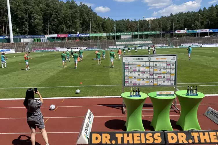 Es ist angerichtet f&uuml;r die neue Saison in Homburg.