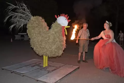 Gockelsverbrennung 2018.