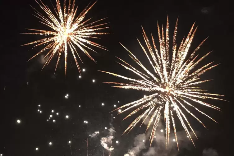Hambacher Feuerwerk 2018. 