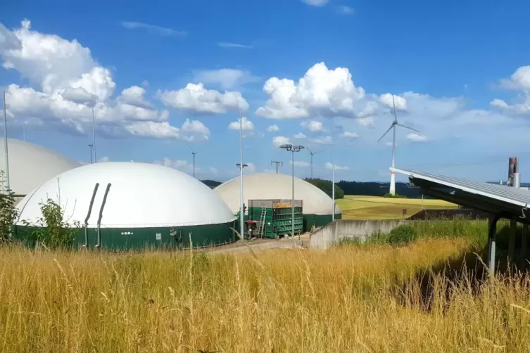 Die Biogasanlage Höheinöd gehört zu den Projekten, die der Ex-Bürgermeister gegründet hatte.