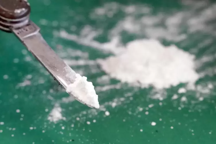 Ein Drogentest schlug auf Kokain an.