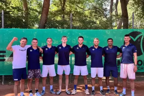 Das Aufstiegsteam des TC Mutterstadt.