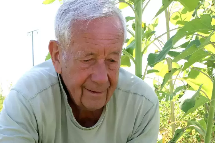 Werner Kern engagiert sich seit 50 Jahren im Naturschutz. 