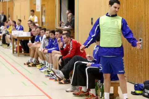 Thorsten Morio (rechts) hat schon Trainererfahrung gesammelt, unter anderem in Offenbach und als Spielertrainer in Zeiskam.