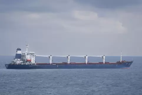 Die „Razoni“ ist das erste mit Getreide beladene Frachtschiff, das seit Beginn des russischen Angriffskriegs einen ukrainischen 