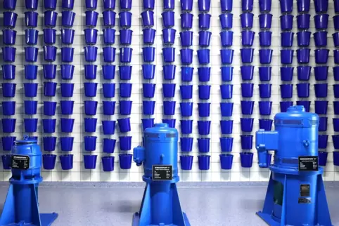 Die Pumpen im Wasserwerk Jockgrim sollen immer laufen können.