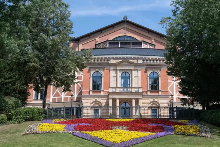 Das Festspielhaus in Bayreuth. 