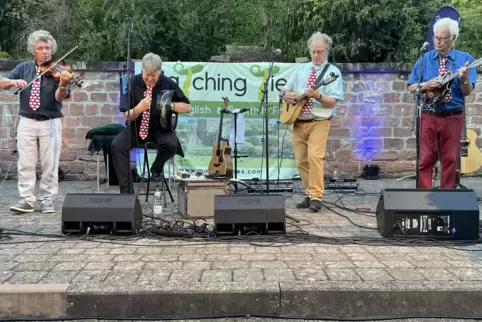 Die Matching Ties spielten irische Folkmusik in Rodalben.
