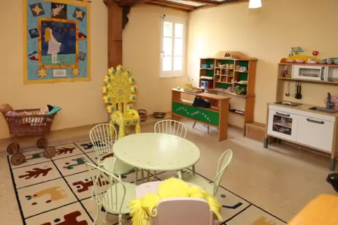 Spielecke im Kinderhospiz.