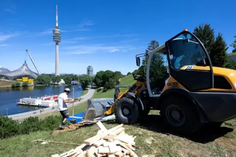 Einfach schön: das Olympia-Gelände in München.