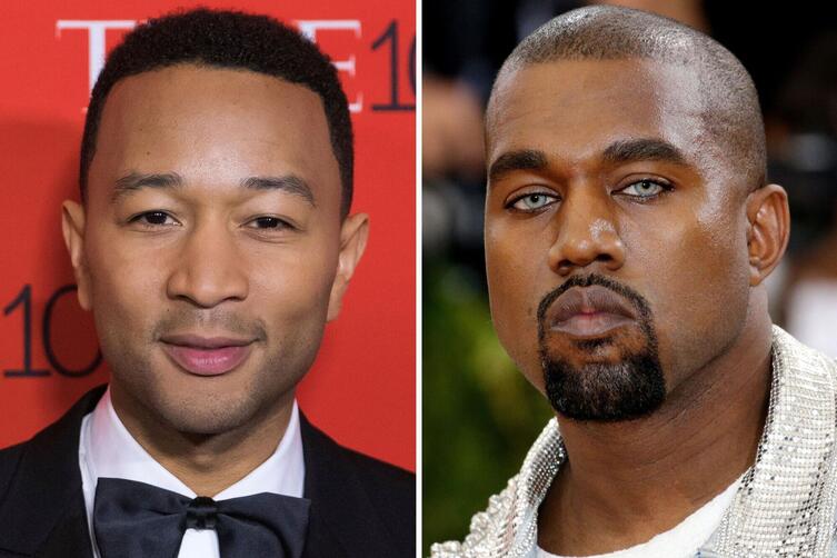 John Legend und Kanye West