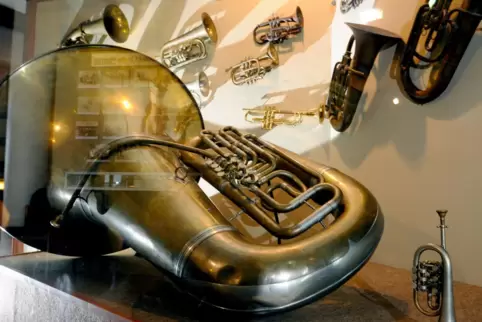 Unter anderem sind im Musikantenlandmuseum alte Instrumente ausgestellt. 